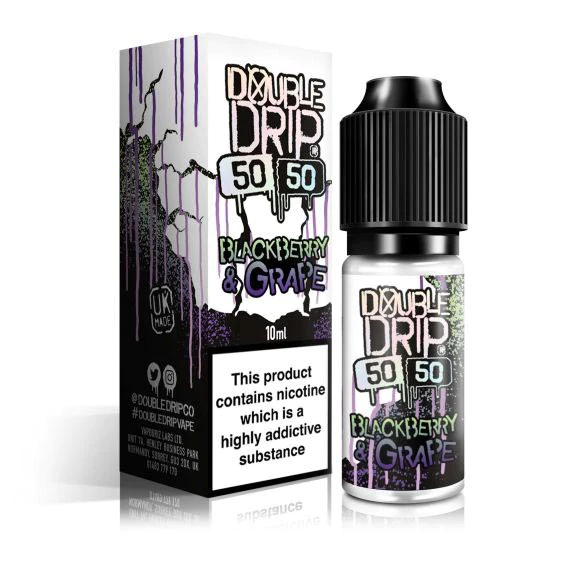 Double Drip Blackberry & Grape E-Liquid