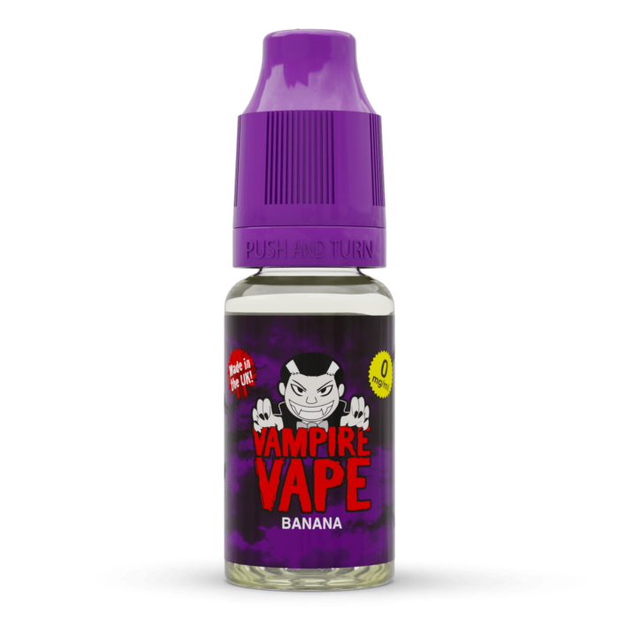 Vampire Vape Banana E-Liquid | Order Vampire Banana Vape Juice at Blighty Vapes Online Vape Store