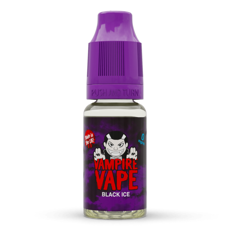 Vampire Vape Black Ice E-Liquid | Vampire Black Ice Vape Juice at Blighty Vapes Online Vape Store