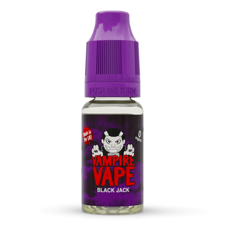 Vampire Vape Black Jack E-Liquid | Vampire Black Jack Vape Juice at Blighty Vapes Online Vape Store