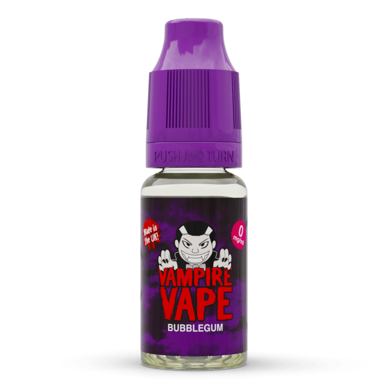 Vampire Vape Bubblegum E-Liquid | Vampire Bubblegum Vape Juice at Blighty Vapes Online Vape Store