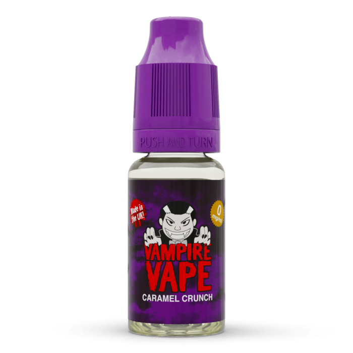 Vampire Vape Caramel Crunch E-Liquid | Order Caramel Crunch Vape Juice online at Blighty Vapes