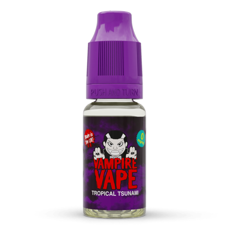 Vampire Vape Tropical Tsunami E-Liquid | Blighty Vapes Online Vape Store is the UK's favourite online e-liquid shop. Order e-liquids online. CHEAPER E-LIQUIDS & FREE DELIVERY!