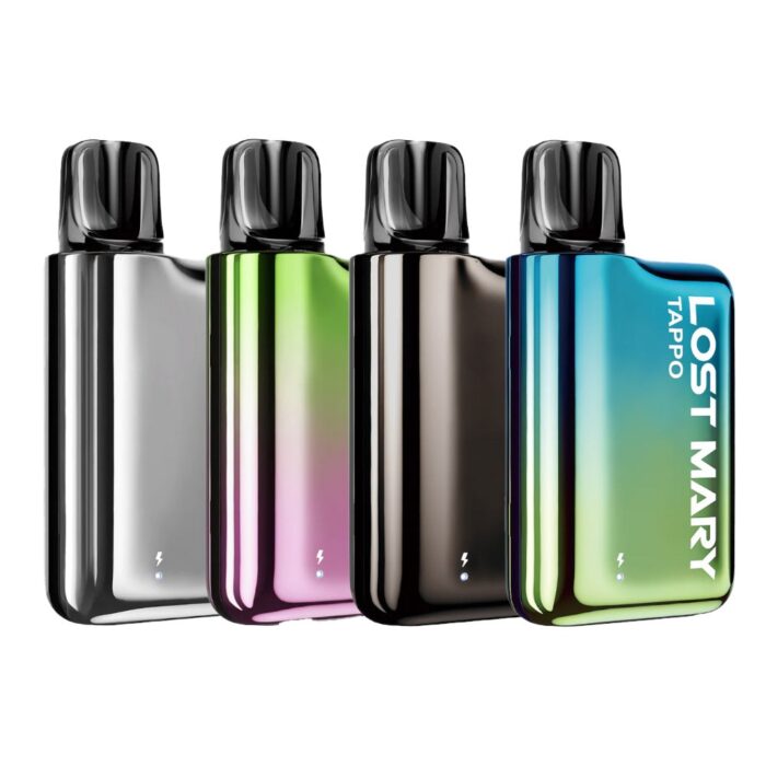 Lost Mary Tappo Prefilled Pod Kit | Lost Mary Tappo Vape Kit | Order Lost Mary Pod Kit Online at Blighty Vapes | Blighty Vapes Online Vape Store is the UK's favourite online e-liquid shop. Order e-liquids online. CHEAPER E-LIQUIDS & FREE DELIVERY!