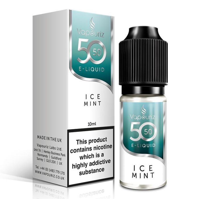 Vapouriz Ice Mint E-Liquid | Blighty Vapes Online Vape Store